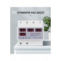 Tomzn Otomatik Faz Seçici Ve Yüksek Alçak Voltaj Akım Koruma Rölesi 220v 100A