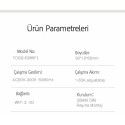 Tomzn WiFi Akıllı Voltaj ve Akım Koruma Rölesi, Dahili Enerji Ölçer 63A eWelink Uyumlu - Tek Kutup