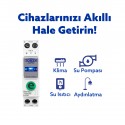 Tomzn Akıllı Voltaj ve Akım Koruma Rölesi, WiFi Özellikli Dahili Enerji Ölçer 63A eWelink Uyumlu