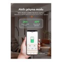 Tomzn WiFi Özellikli Akıllı Sigorta Dahili Enerji Ölçerli Zaman Rölesi 63A