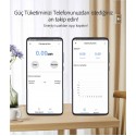 Tomzn Akıllı Voltaj ve Akım Koruma Rölesi, Sıcaklık Korumalı WiFi SmartLife Tuya 63A - Tek Kutup